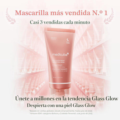 Mascarilla nocturna de colágeno Medicube ( + regalo )