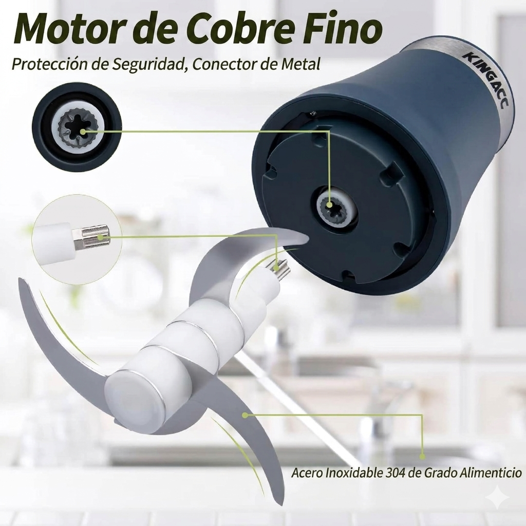 Molino Picador Electrico Inoxidable