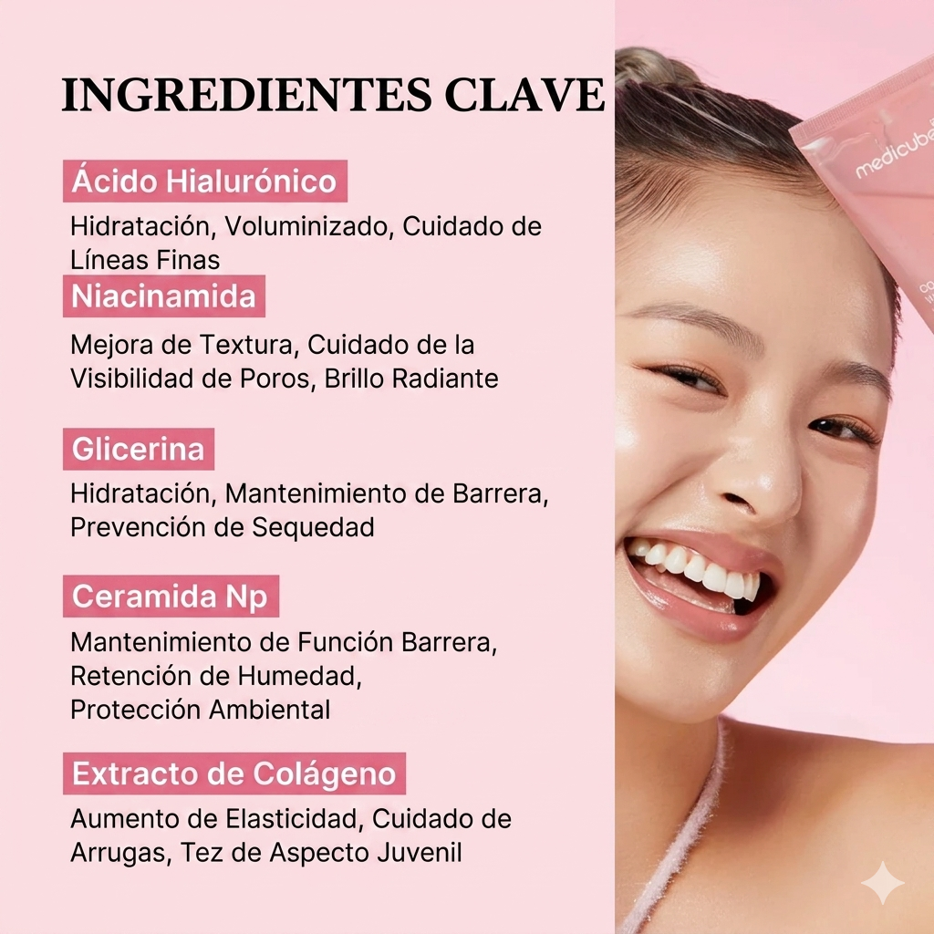 Mascarilla nocturna de colágeno Medicube ( + regalo )